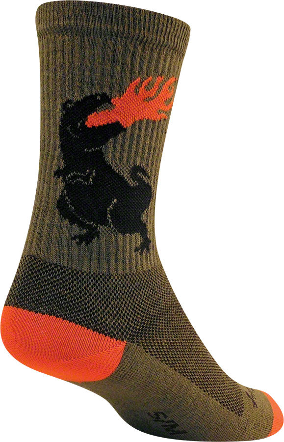SockGuy Dinosaur Wool 6