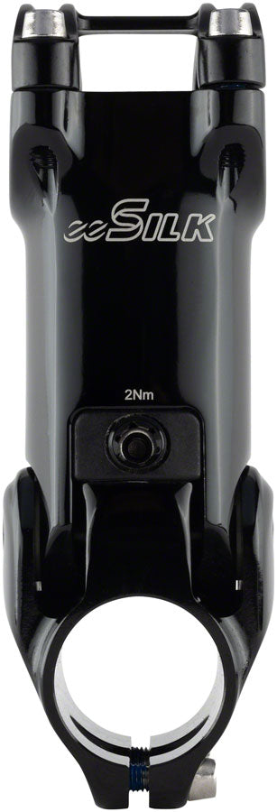 Cane Creek eeSilk Stem - 70mm, 31.8mm, -6, 1 1/8", Alloy, Black, w/o Comp Switch - Stems - eeSilk Stem without Compliance Switch