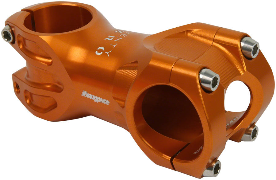 Hope XC Stem - 70mm, 31.8 Clamp, +/-0, 1 1/8", Orange MPN: STXC0070C Stems XC Stem