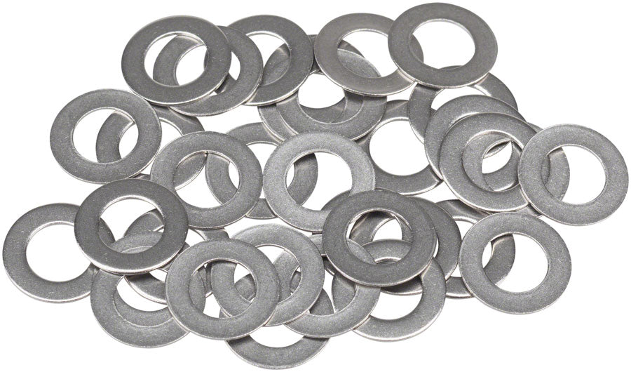 WHISKY Stainless Spoke Nipple Washers .8mm, Bag of 34