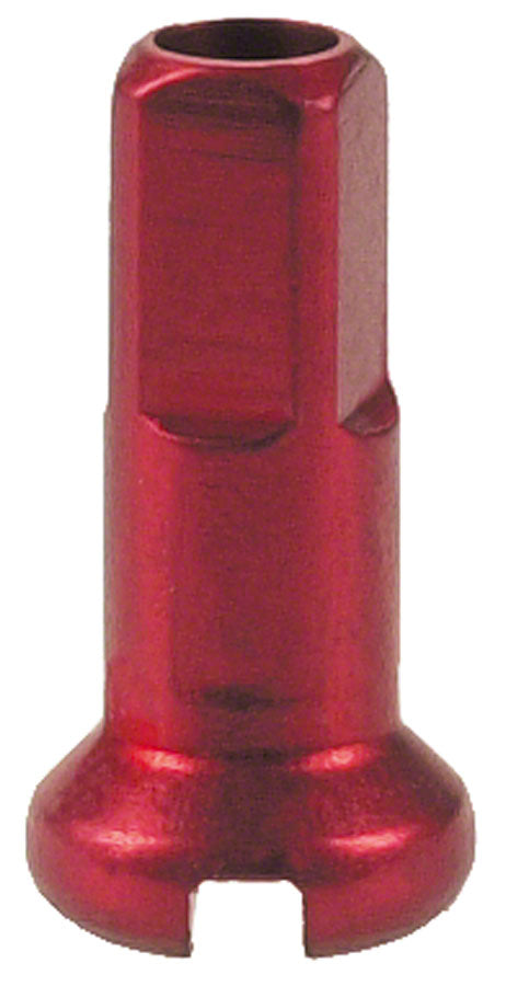 DT Swiss Standard Spoke Nipples - Aluminum, 1.8 x 12mm, Red, Box of 100 MPN: N0AA18120R0100 Spoke Nipple Standard Nipples Alloy 12mm