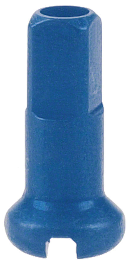 DT Swiss Standard Spoke Nipples - Aluminum, 2.0 x 12mm, Blue, Box of 100 MPN: N0AA20120B0100 Spoke Nipple Standard Nipples Alloy 12mm
