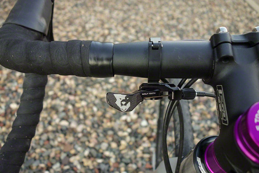 Wolf Tooth ReMote Dropper Lever with 31.8mm Clamp, for Dropbars - Dropper Seatpost Remote - ReMote Lever
