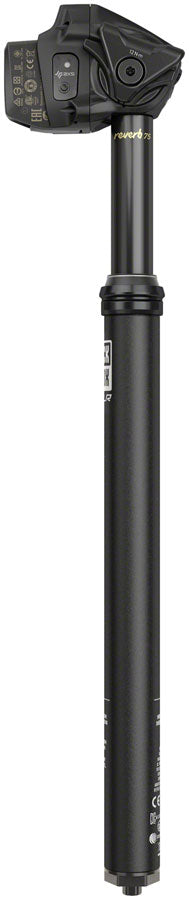 RockShox Reverb AXS XPLR Dropper Seatpost - 27.2mm, 50mm, 350, Black, A1 - Dropper Seatpost - Reverb AXS XPLR Dropper Seatpost
