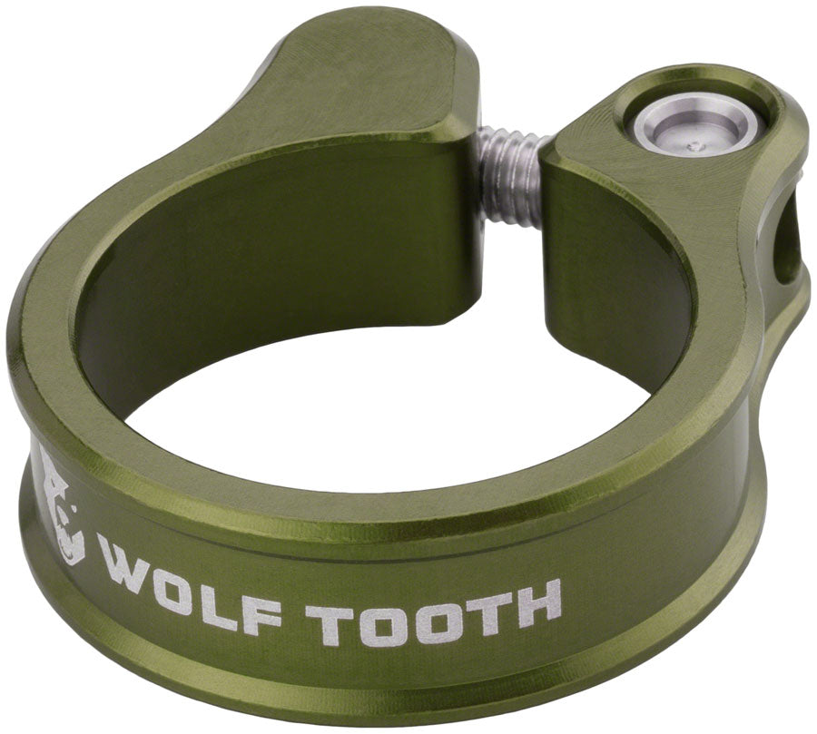 Wolf Tooth Seatpost Clamp - 29.8mm, Olive