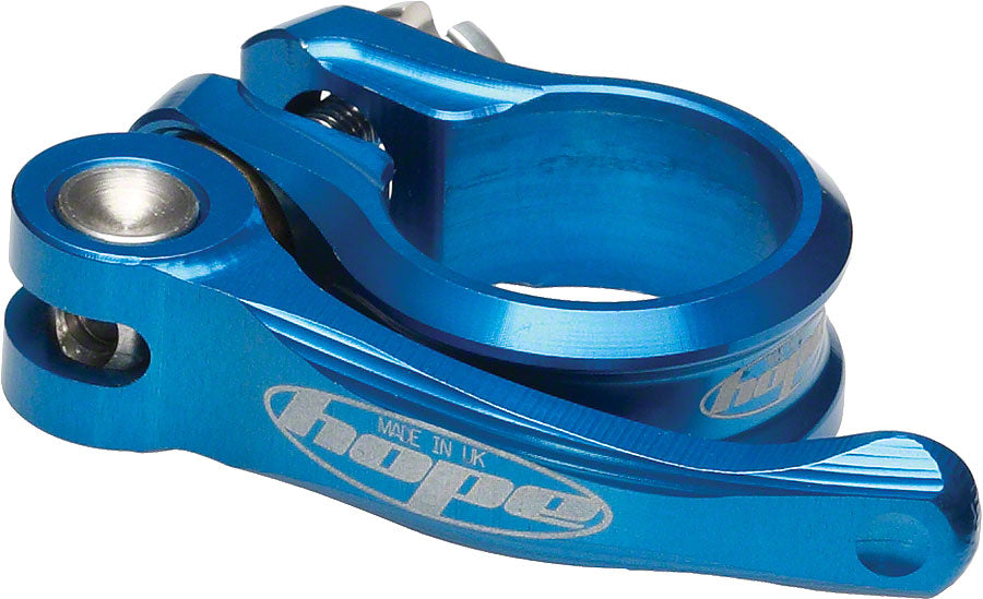 HOPE 31.8mm QR Seatclamp Blue MPN: SCBQR31.8 Seatpost Clamp Quick Release