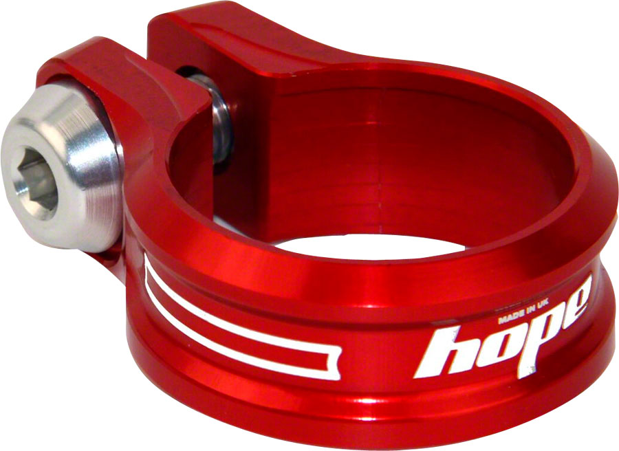 Hope Bolt Seat Clamp, 31.8mm, Red