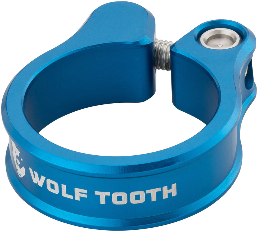 Wolf Tooth Seatpost Clamp - 31.8mm Blue