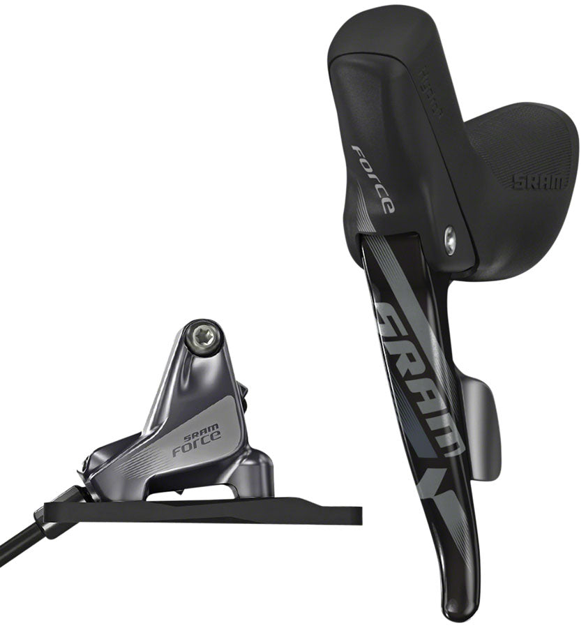 SRAM Force Hydraulic Disc Brake and Cable-Actuated Dropper Remote Lever - Left/Front, Flat Mount, 950mm MPN: 00.5018.157.000 UPC: 710845852060 Disc Brake & Lever Force 1 Hydraulic Disc Brake