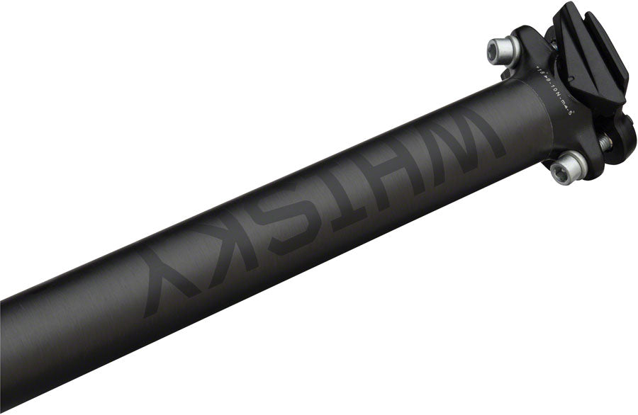 WHISKY No.7 Carbon Seatpost - 31.6 x 400mm, 0mm Offset, Matte Carbon - Seatpost - No.7 Carbon Seatposts