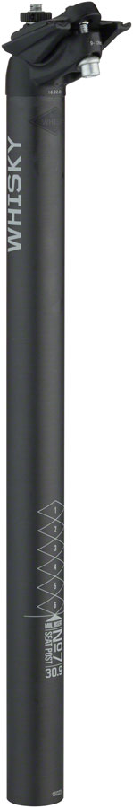 WHISKY No.7 Carbon Seatpost - 30.9 x 400mm, 18mm Offset, Matte Carbon