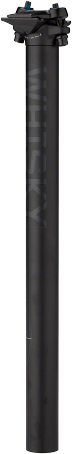 WHISKY No.7 Alloy Seatpost - 30.9 x 400mm, 0mm Offset, Matte Black MPN: 13-000144 UPC: 708752222595 Seatpost No.7 Alloy Seatposts