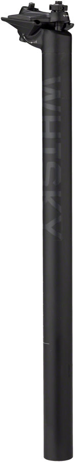 WHISKY No.7 Alloy Seatpost - 27.2 x 400mm, 18mm Offset, Matte Black MPN: 13-000145 UPC: 708752222632 Seatpost No.7 Alloy Seatposts