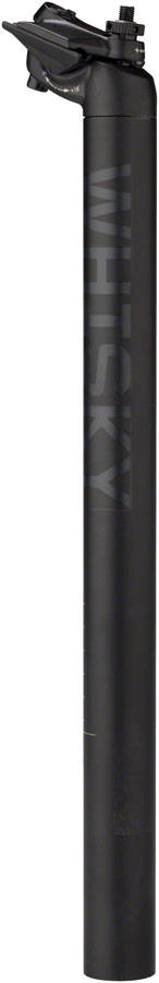 WHISKY No.7 Alloy Seatpost - 31.6 x 400mm, 18mm Offset, Matte Black MPN: 13-000145 UPC: 708752222670 Seatpost No.7 Alloy Seatposts
