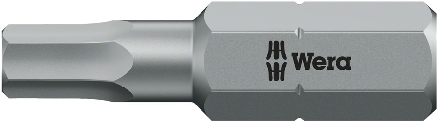 Wera 840/1 Z HEX-PLUS SW Bit - 2.5 x 25mm MPN: 05056310001 Ratchets & Bits 840/1 Z Hex Bits
