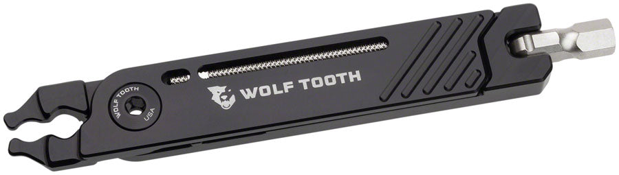 Wolf Tooth 8-Bit Pliers, Black Bolt - Bike Multi-Tool - 8-Bit System