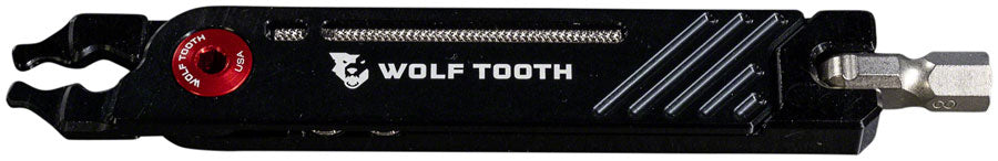 Wolf Tooth 8-Bit Pliers, Red Bolt - Bike Multi-Tool - 8-Bit System