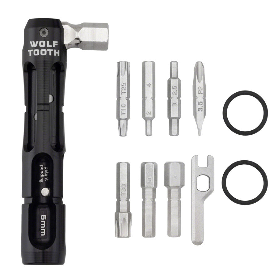 Wolf Tooth EnCase System Hex Bit Wrench Multi Tool - Bike Multi-Tool - EnCase System Hex Bit Wrench