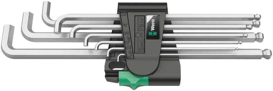 Wera 950/9 Hex-Plus L-Key Set - Metric MPN: 05073594001 Hex Wrench 950/9 Hex-Plus L-Key Set