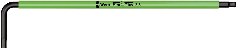 Wera 950 SPKL L-Key Hex Wrench - 2.5mm, Bright Green