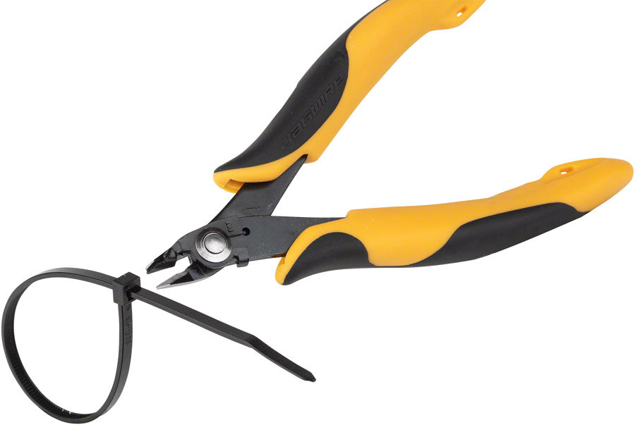 Jagwire Sport ZipTie Flush Cutter with Holding Function, Yellow/Black Worldwide Cyclery