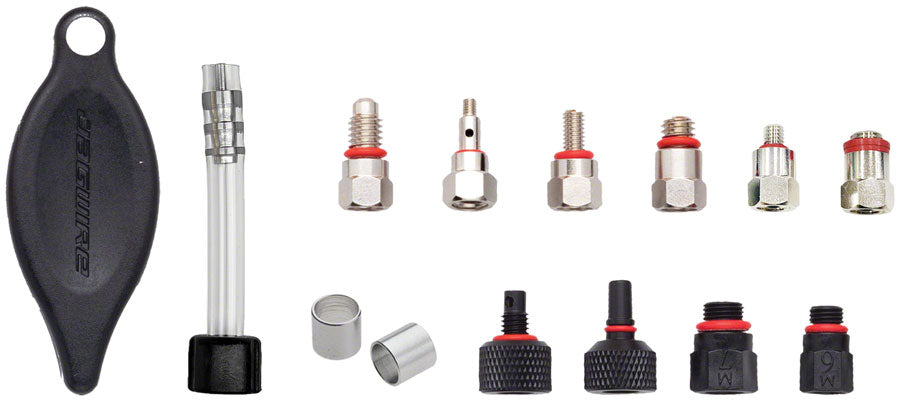 Jagwire Elite Mineral Oil Bleed Kit Replacement Fittings MPN: WST075 Brake Tool Elite Bleed Kit Parts