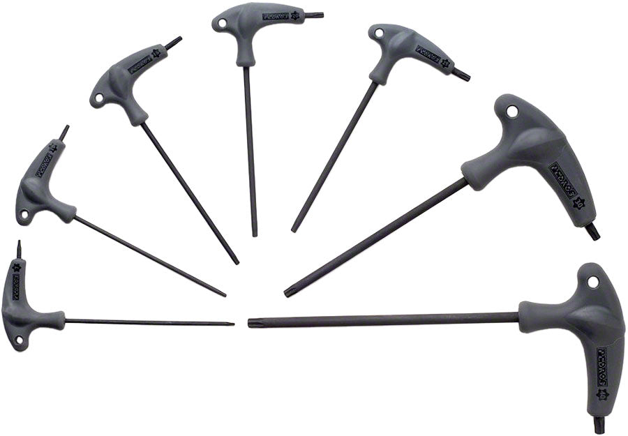 Pedro's Pro T/L Torx Wrench Set 7-Piece Torx Wrench Set MPN: 6451660 UPC: 790983292638 Torx Wrench Torx Wrench Set