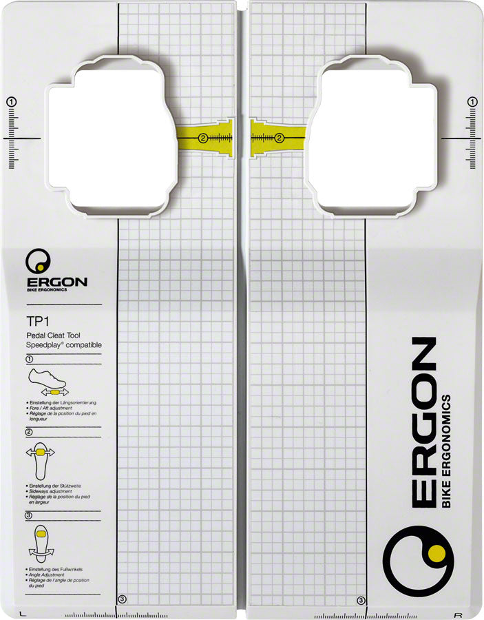Ergon TP1 Pedal Cleat Tool for Speedplay MPN: 48000015 Measurement Tool TP1 Cleat Fitting Tool