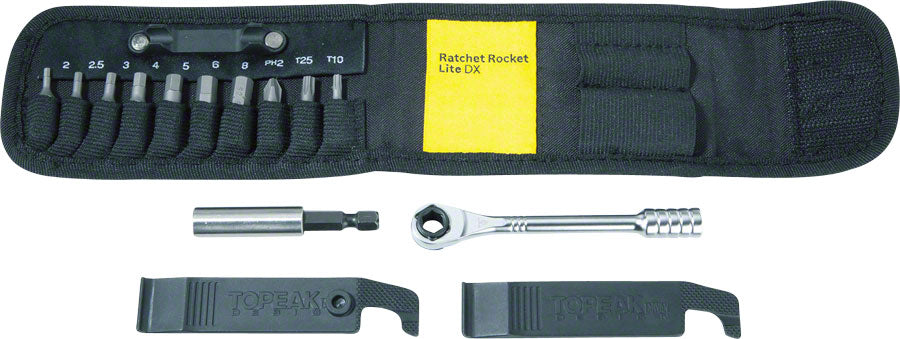 Topeak Ratchet Rocket Lite DX Tool Kit MPN: TT2524 UPC: 883466010017 Bike Multi-Tool Ratchet Rocket Tool