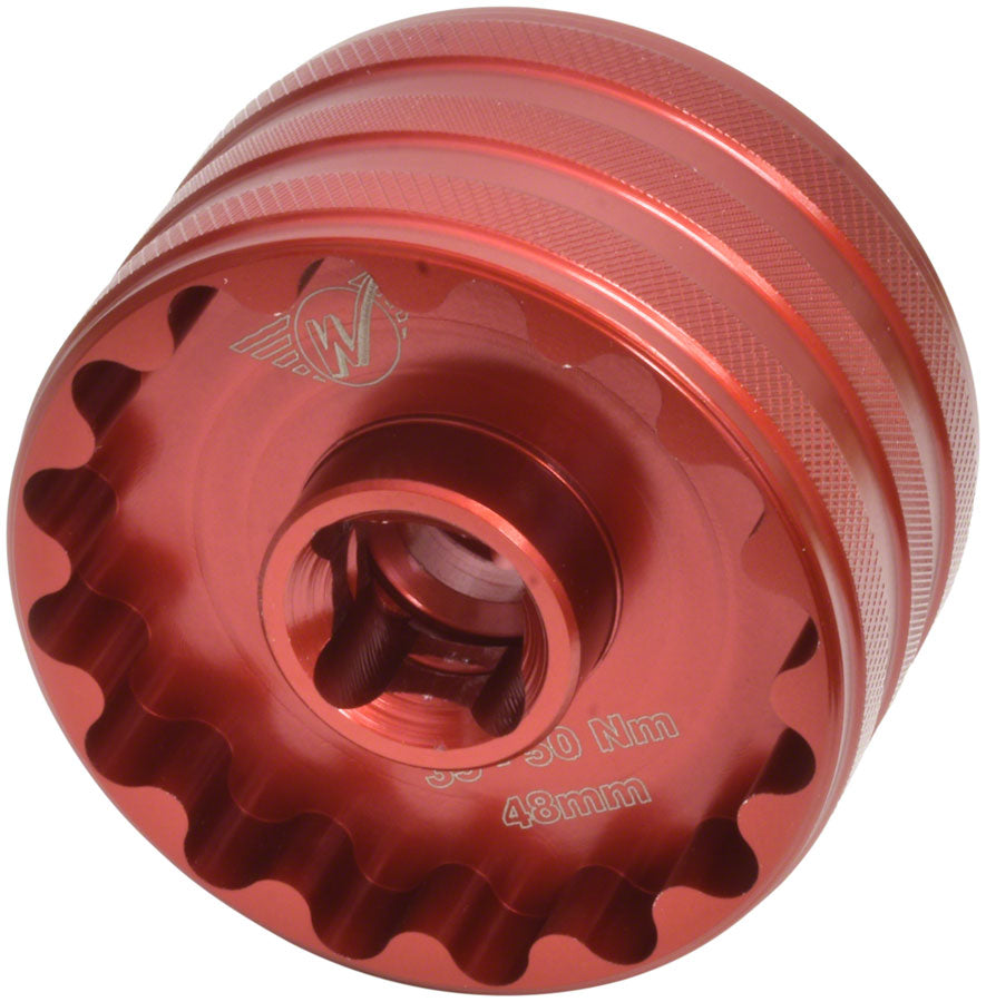 Wheels Manufacturing BBTOOL-48-44 Bottom Bracket Socket for 48.5mm and 44mm 16-Notch Cups MPN: BBTOOL-48-44 UPC: 811079024558 Bottom Bracket Tool Bottom Bracket Wrench