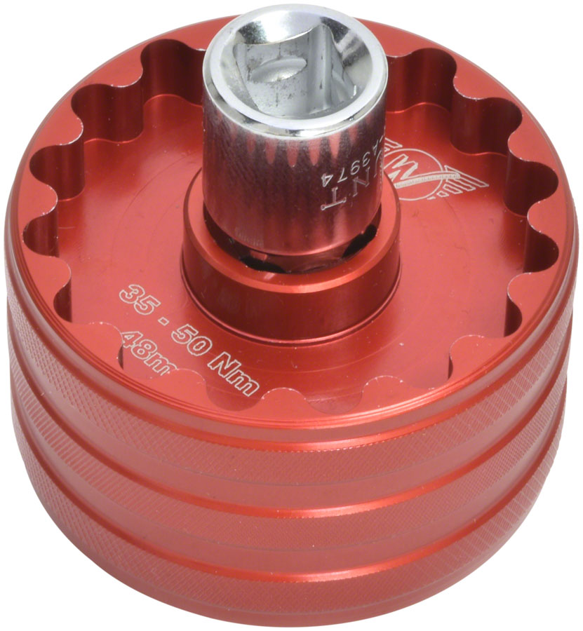 Wheels Manufacturing BBTOOL-48-44 Bottom Bracket Socket for 48.5mm and 44mm 16-Notch Cups - Bottom Bracket Tool - Bottom Bracket Wrench