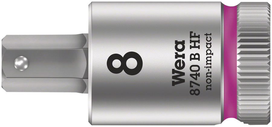 Wera 8740 B HF Bit 3/8" - 8mm x 38.5mm MPN: 05003039001 Ratchets & Bits 8740 B HF Zyklop Bit Socket 3/8"