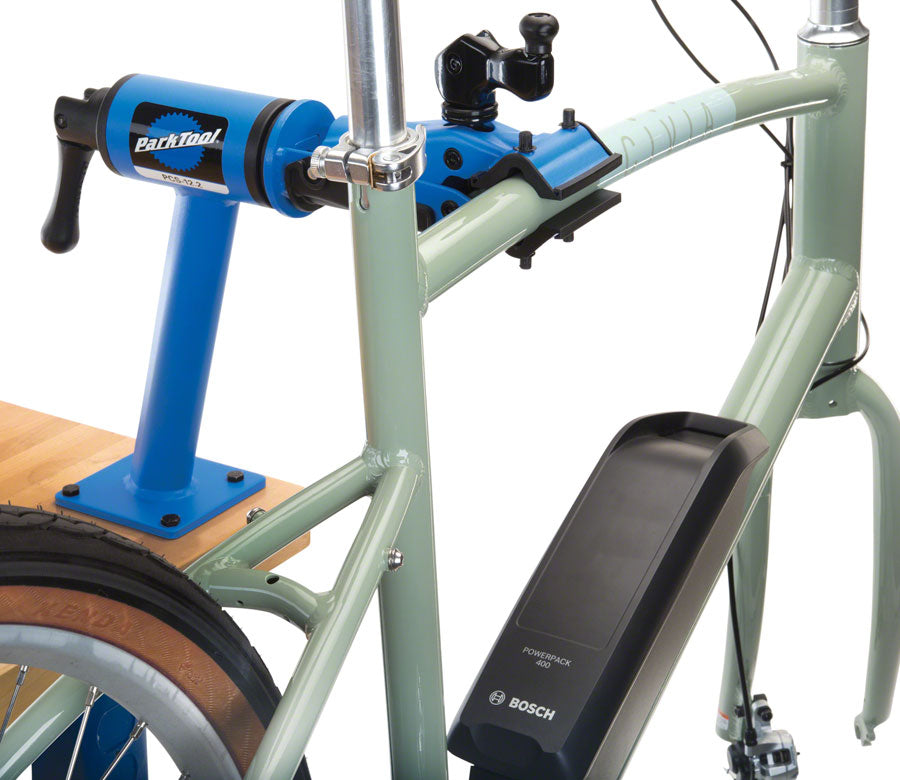 Bench mount bicycle repair stand outlet
