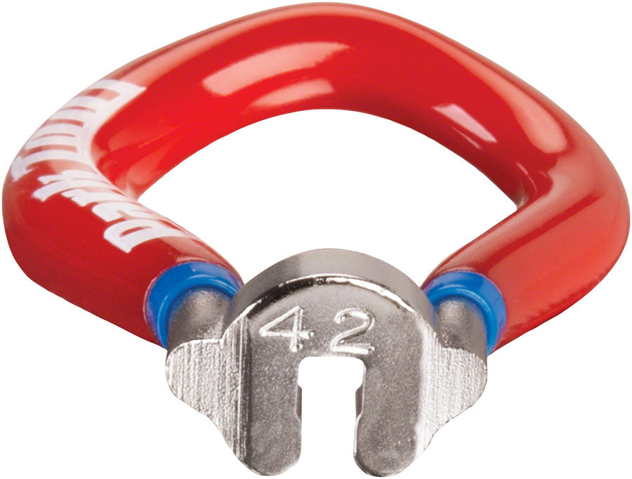 Park Tool SW-42 4-Sided Spoke Wrench, 3.45mm: Red - Spoke Wrench - Spoke Wrenches