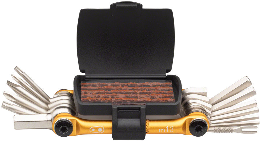 Crank Brothers Multi 13 Tool - Gold MPN: 16401 UPC: 641300164018 Bike Multi-Tool Multi-Tools