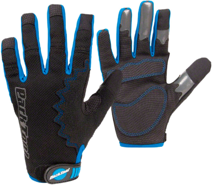 Park Mechanics Gloves Small, Black/Blue