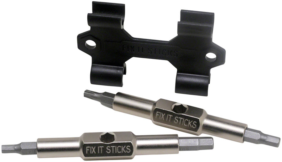 Prestacycle Fixit Sticks Go Tool Kit, 4 Piece Bit Set - Bike Multi-Tool - Fixit Sticks Tool Kit