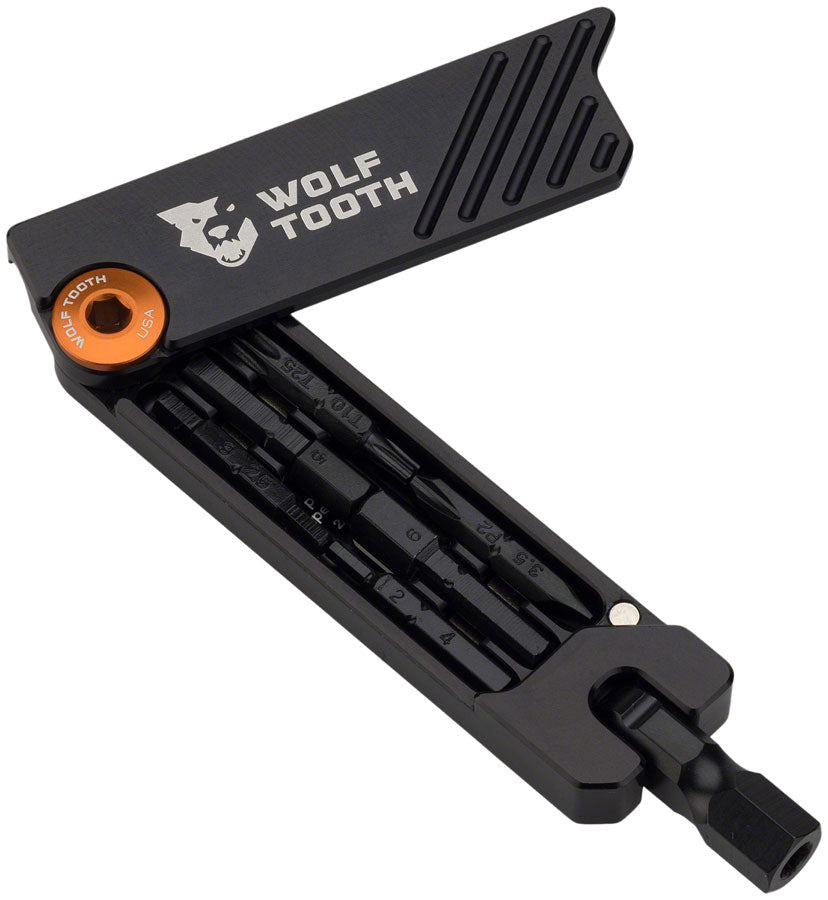 Wolf Tooth 6-Bit Hex Wrench - Multi-Tool, Orange MPN: 6-BIT-ORG UPC: 810006805734 Bike Multi-Tool 6-Bit Hex Wrench Multi-Tool