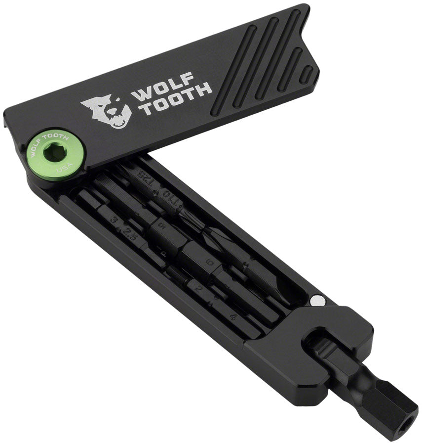 Wolf Tooth 6-Bit Hex Wrench - Multi-Tool, Green MPN: 6-BIT-GRN UPC: 810006805741 Bike Multi-Tool 6-Bit Hex Wrench Multi-Tool