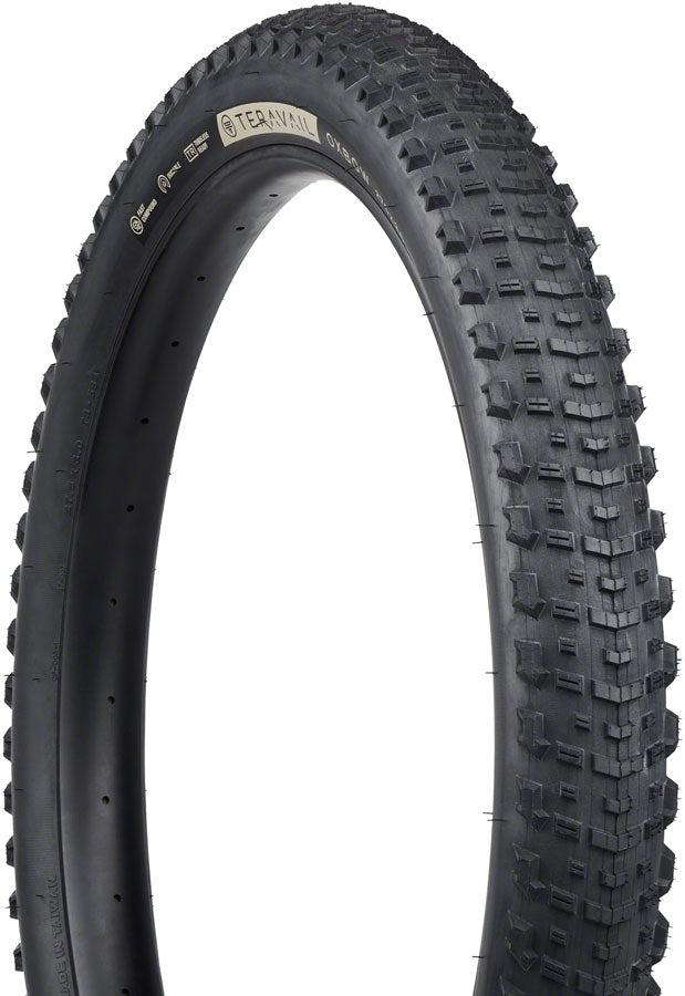 Teravail Oxbow Tire - 27.5 x 3, Tubeless, Folding, Black, Durable, Fast Compound MPN: 19-000027 UPC: 708752478367 Tires Oxbow Tire