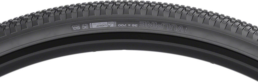 WTB Vulpine Tire - 700 x 36, TCS Tubeless, Folding, Black, Light/Fast Rolling, Dual DNA, SG2 MPN: W010-0940 UPC: 714401109407 Tires Vulpine Tire