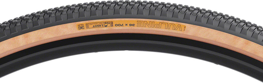 WTB Vulpine Tire - 700 x 36, TCS Tubeless, Folding, Black/Tan, Light/Fast Rolling, Dual DNA MPN: W010-0941 UPC: 714401109414 Tires Vulpine Tire