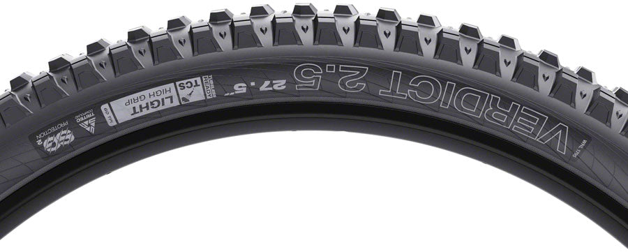 WTB Verdict Tire - 27.5 x 2.5, TCS Tubeless, Folding, Black, Light/High Grip, TriTec, SG2 MPN: W010-0901 UPC: 714401109018 Tires Verdict Tire