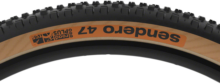 WTB Sendero Tire - 650b x 47, TCS Tubeless, Folding, Black/Tan - Tires - Sendero Tire