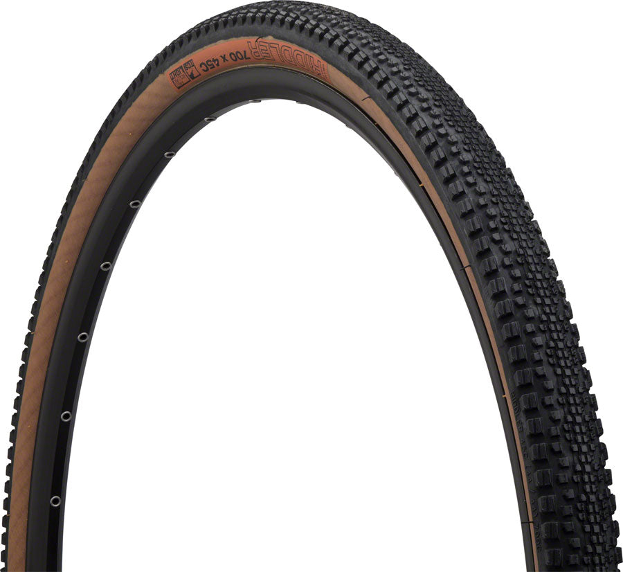 WTB Riddler 700c Tire - 700 x 45, TCS Tubeless, Folding, Black/Tan, Light, Fast Rolling WTB Riddler 700c Tire - 700 x 45, TCS Tubeless, Folding, Black/Tan, Light, Fast Rolling
