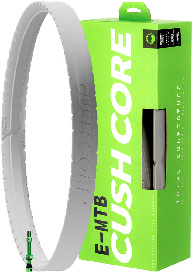 CushCore eMTB Tire Insert - 27.5", Single MPN: 27505-V UPC: 850048765139 Tubeless System Enhancements Foam Tire Inserts - Singles