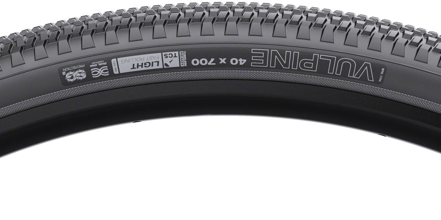 WTB Vulpine Tire - 700 x 40, TCS Tubeless, Folding, Black, Light/Fast Rolling, Dual DNA, SG2 MPN: W010-0943 UPC: 714401109438 Tires Vulpine Tire