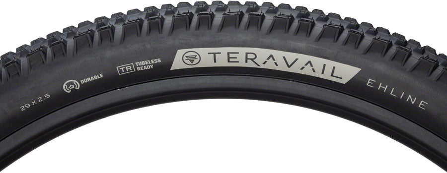 Teravail Ehline Tire - 29 x 2.5, Tubeless, Folding, Black, Durable, Fast Compound - Tires - Ehline Tire