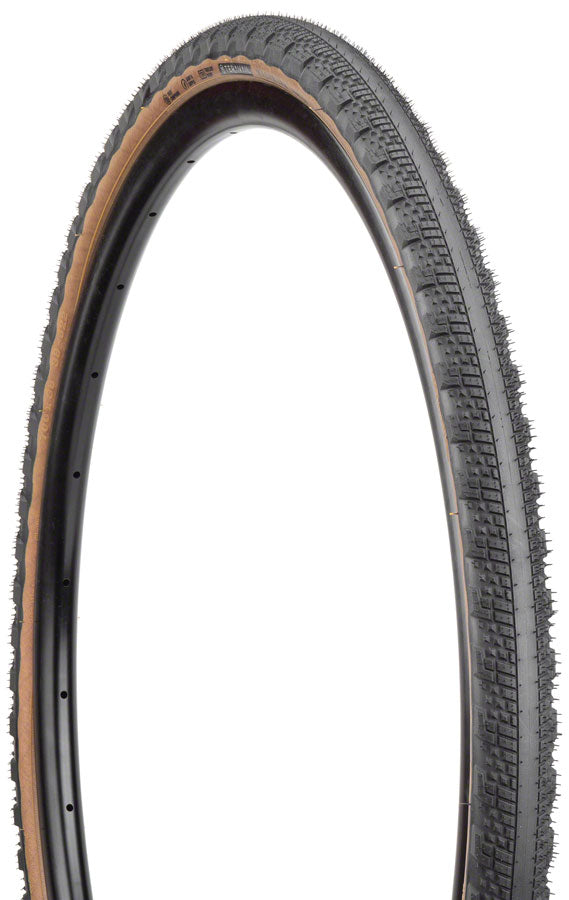 Teravail Washburn Tire - 700 x 38, Tubeless, Folding, Tan, Light and Supple