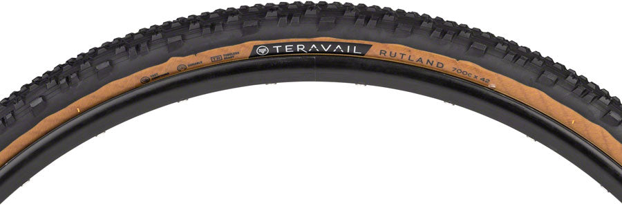 Teravail Rutland Tire - 700 x 42, Tubeless, Folding, Tan, Durable MPN: 19-000088 UPC: 708752330795 Tires Rutland Tire